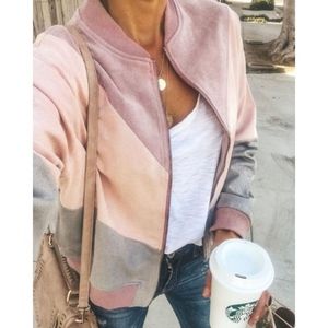 SOLD OUT ✨ Colorblock Bomber Jacket